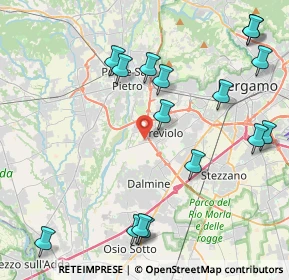 Mappa Via del Commercio, 24048 Treviolo BG, Italia (4.99875)