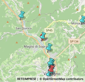 Mappa Via Ruetta, 36078 Valdagno VI, Italia (2.53364)