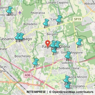 Mappa SP 22, 21054 Fagnano Olona VA (2.38385)