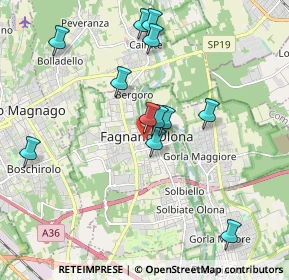 Mappa Vicolo Forno, 21054 Fagnano Olona VA, Italia (1.84333)