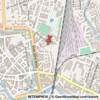 Mappa Via Ugo Foscolo, 30, 31100 Treviso, Treviso (Veneto)