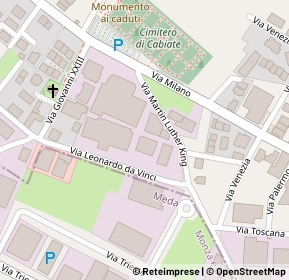 Mappa Via martin luther king, 22060 Cabiate CO, Italia (0.14231)