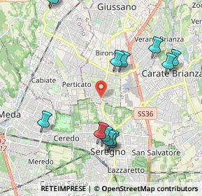 Mappa Di Giussano, 20833 Giussano MB, Italia (2.35385)