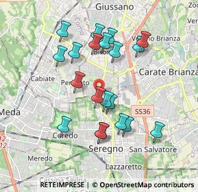 Mappa Di Giussano, 20833 Giussano MB, Italia (1.713)