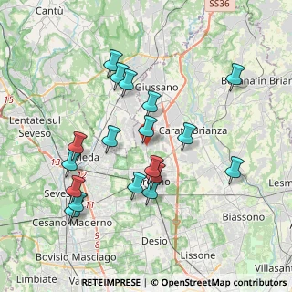 Mappa Di Giussano, 20833 Giussano MB, Italia (3.77778)
