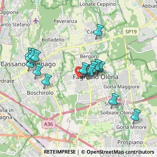 Mappa Via Dante Alighieri, 21054 Fagnano Olona VA, Italia (1.82059)
