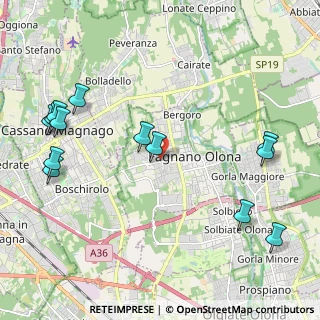 Mappa Via Dante Alighieri, 21054 Fagnano Olona VA, Italia (2.59462)