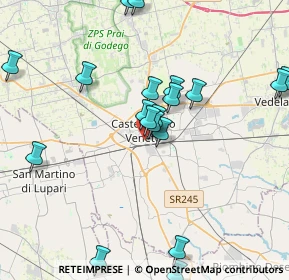 Mappa Via Rizzetti, 31050 Castelfranco Veneto TV, Italia (4.3715)