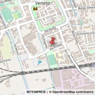Mappa Via Rizzetti, 16, 31050 Castelfranco Veneto, Treviso (Veneto)