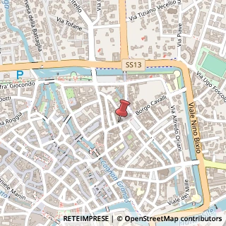 Mappa Via Sant'Agostino, 71, 31100 Treviso, Treviso (Veneto)