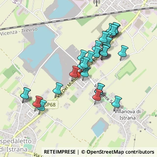 Mappa Via D. Quirini, 31037 Istrana TV, Italia (0.46429)