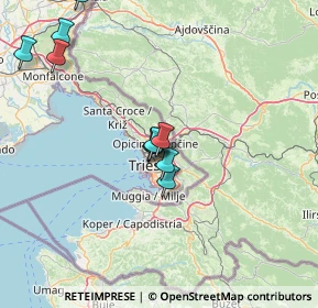 Mappa Strada Nuova per Opicina, 34127 Trieste TS, Italia (15.79273)