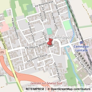 Mappa Piazza Fratelli Cervi, 6, 20823 Lentate sul Seveso, Monza e Brianza (Lombardia)