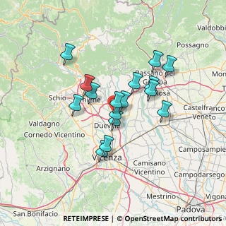 Mappa Via Emilio Segre', 36066 Sandrigo VI, Italia (10.81313)