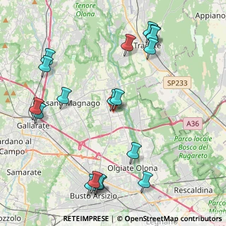 Mappa Via Ingegner G.G. Tronconi, 21054 Fagnano Olona VA, Italia (5.05833)