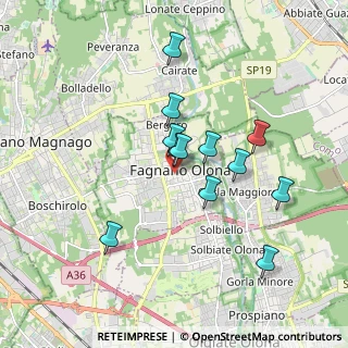 Mappa Via Ingegner G.G. Tronconi, 21054 Fagnano Olona VA, Italia (1.54167)