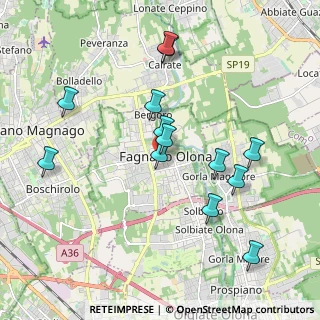 Mappa Via Ingegner G.G. Tronconi, 21054 Fagnano Olona VA, Italia (1.92077)