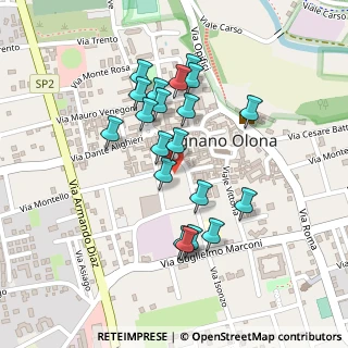 Mappa Via Ingegner G.G. Tronconi, 21054 Fagnano Olona VA, Italia (0.199)