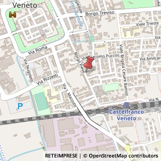 Mappa Borgo Pieve, 77 A, 31033 Castelfranco Veneto, Treviso (Veneto)