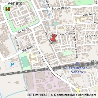 Mappa Borgo Pieve, 77, 31033 Castelfranco Veneto, Treviso (Veneto)