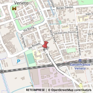 Mappa Via Mazzotti, 1, 31033 Castelfranco Veneto, Treviso (Veneto)