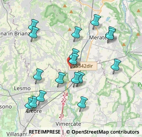 Mappa 23871 Lomagna LC, Italia (3.99882)
