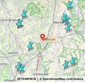 Mappa 23871 Lomagna LC, Italia (5.69083)