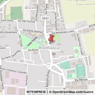 Mappa Piazza Risorgimento, 8, 22069 Rovellasca, Como (Lombardia)