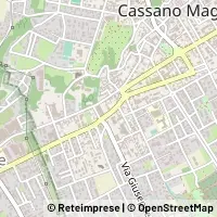 Kaart Cassano Magnago