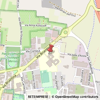 Mappa Via Briantina, 68, 20831 Seregno, Monza e Brianza (Lombardia)