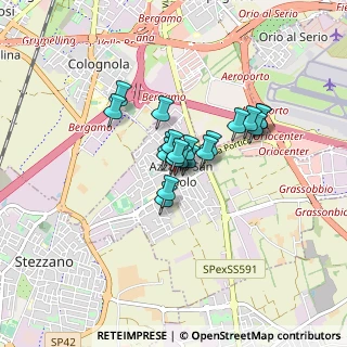 Mappa Via Roma, 24052 Azzano San Paolo BG, Italia (0.503)