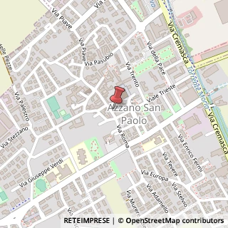 Mappa Via Roma, 33, 24052 Azzano San Paolo, Bergamo (Lombardia)
