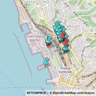 Mappa P. Franco Vecchio, 34135 Trieste TS, Italia (0.33333)