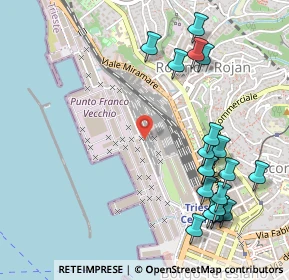 Mappa P. Franco Vecchio, 34135 Trieste TS, Italia (0.616)