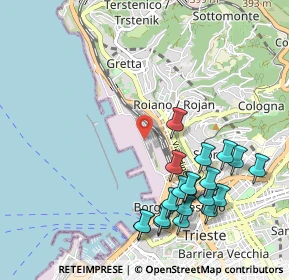 Mappa P. Franco Vecchio, 34135 Trieste TS, Italia (1.149)