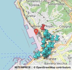 Mappa P. Franco Vecchio, 34135 Trieste TS, Italia (0.979)