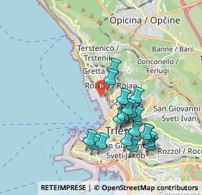 Mappa P. Franco Vecchio, 34135 Trieste TS, Italia (1.79)