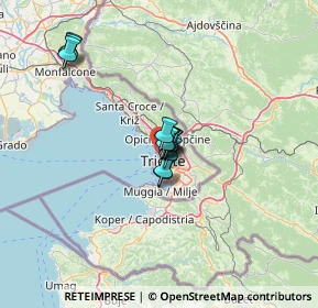 Mappa P. Franco Vecchio, 34135 Trieste TS, Italia (8.22417)