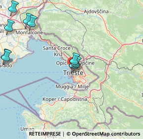 Mappa P. Franco Vecchio, 34135 Trieste TS, Italia (23.57091)