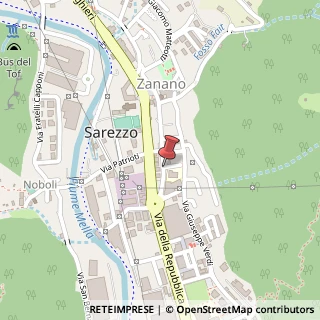 Mappa Via G. Puccini, 25, 25068 Sarezzo, Brescia (Lombardia)
