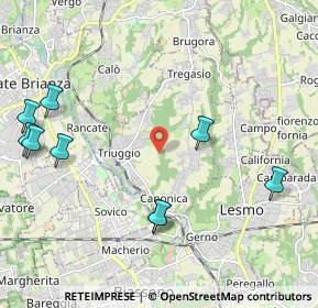 Mappa 20050 Triuggio MB, Italia (2.90182)