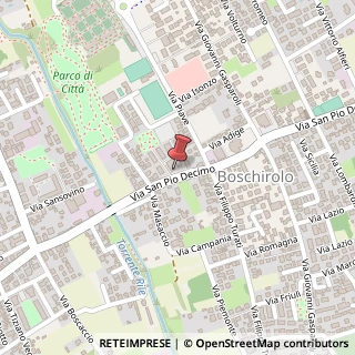 Mappa Via San Pio X, 35, 21012 Cassano Magnago, Varese (Lombardia)