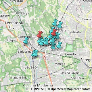 Mappa Via Garibaldi, 20821 Seregno MB, Italia (0.9935)