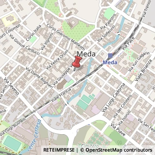 Mappa Via Giuseppe Mazzini, 6, 20821 Meda, Monza e Brianza (Lombardia)