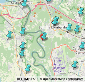 Mappa Via al Ticino, 21019 Somma lombardo VA, Italia (6.043)