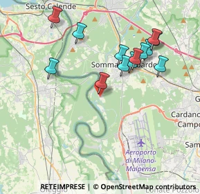 Mappa Via Maddalena, 21019 Somma lombardo VA, Italia (3.83538)