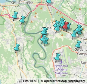 Mappa Via al Ticino, 21019 Somma lombardo VA, Italia (4.0025)