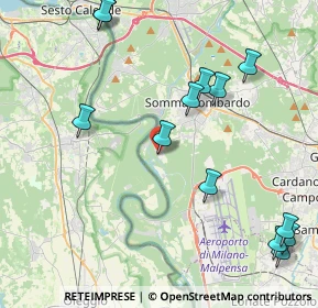 Mappa Via Maddalena, 21019 Somma lombardo VA, Italia (5.05)