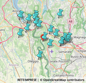 Mappa Via Maddalena, 21019 Somma lombardo VA, Italia (6.72421)