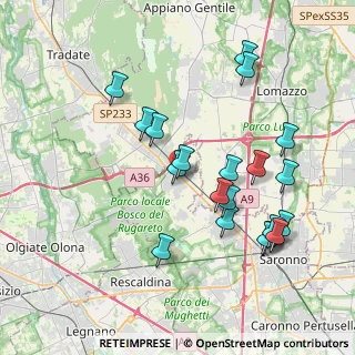 Mappa Via Nizza, 21040 Cislago VA, Italia (3.939)